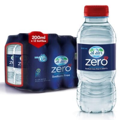AL AIN ZERO WATER 200ML 12PC/PACK
