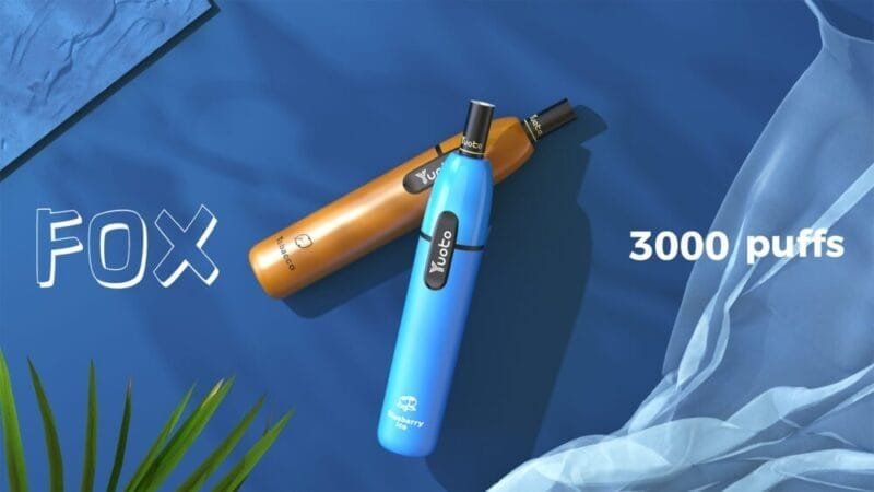 YUOTO FOX FILTER 3000 PUFFS - Image 3