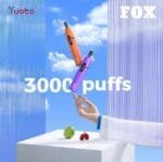 YUOTO FOX FILTER 3000 PUFFS - Image 6