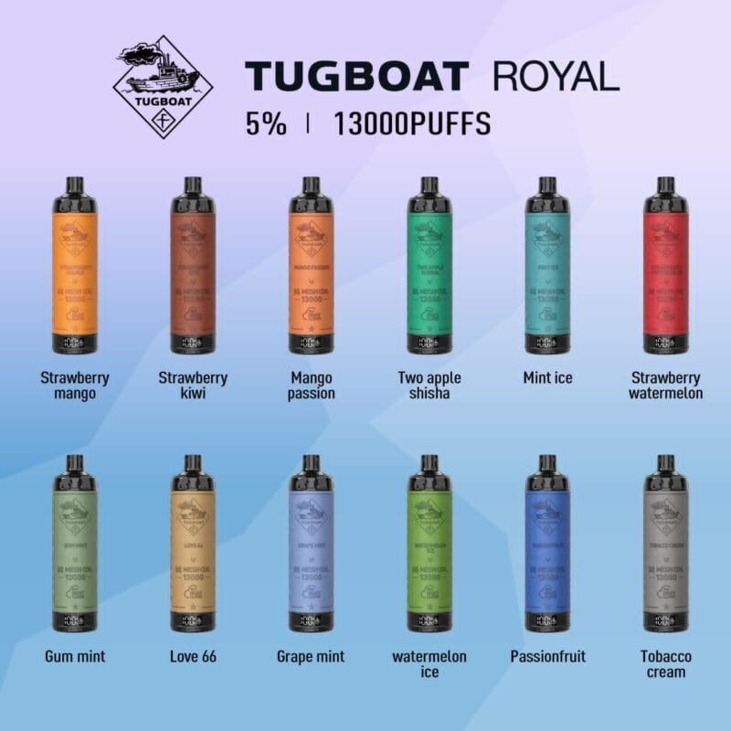 TUGBOAT ROYAL 13000 PUFFS - Image 1