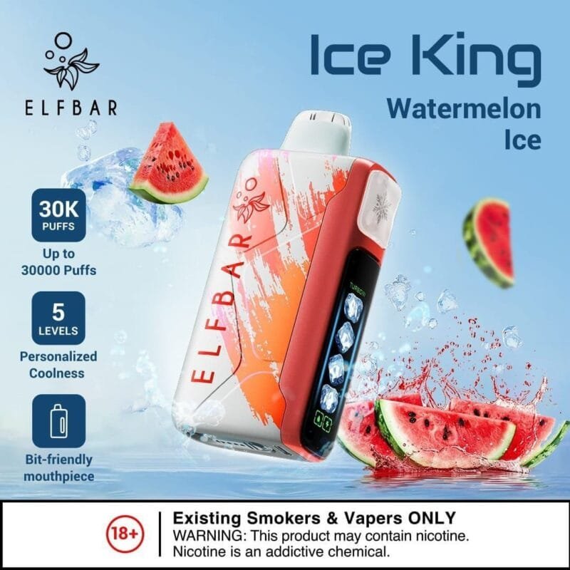 ELFBAR ICE KING 30000 PUFF'S - Image 1