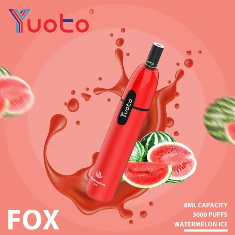 YUOTO FOX FILTER 3000 PUFFS - Image 8