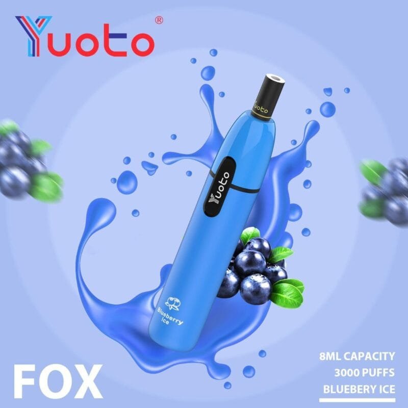 YUOTO FOX FILTER 3000 PUFFS - Image 17