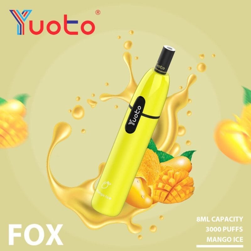 YUOTO FOX FILTER 3000 PUFFS - Image 13