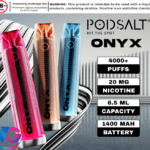 PODSALT ONYX 4000 PUFF'S