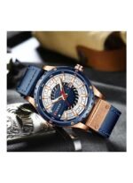CURREN Quartz Leather Strap CN8374 Watch - Image 2